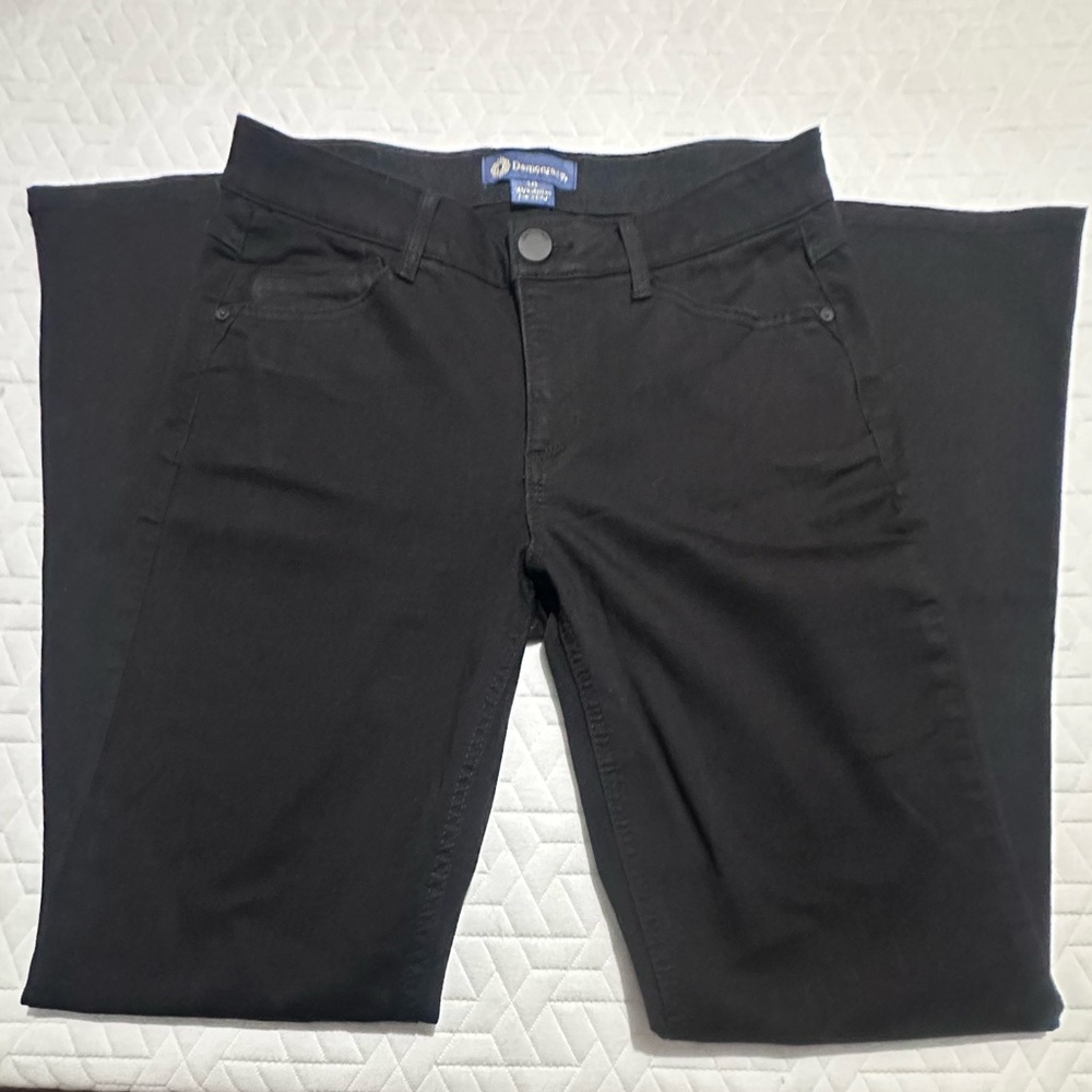 DEMOCRACY AB Technology Black Classic Straight Leg Jeans - Picture 3 of 9